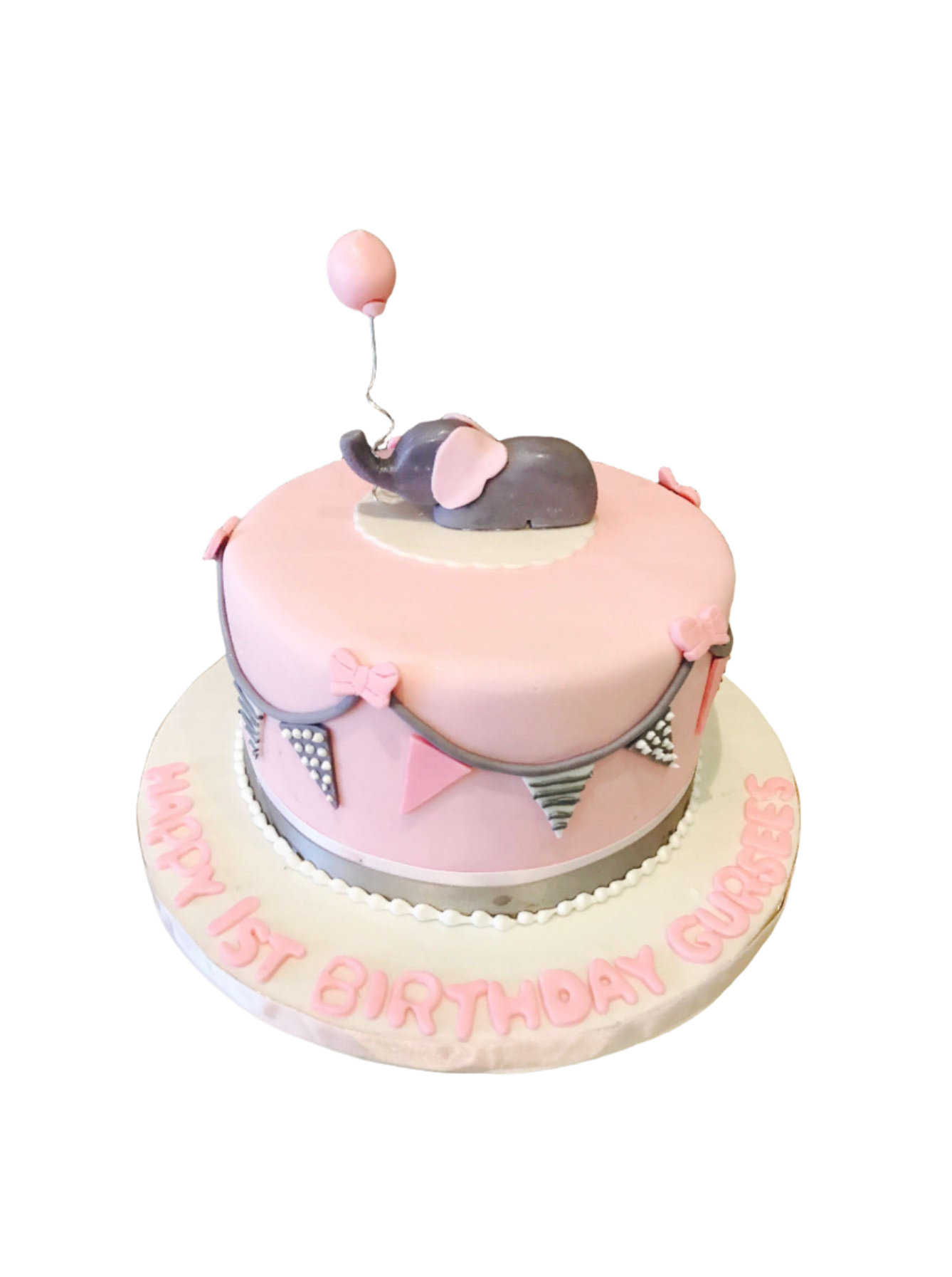 Elephant Birthday Cake