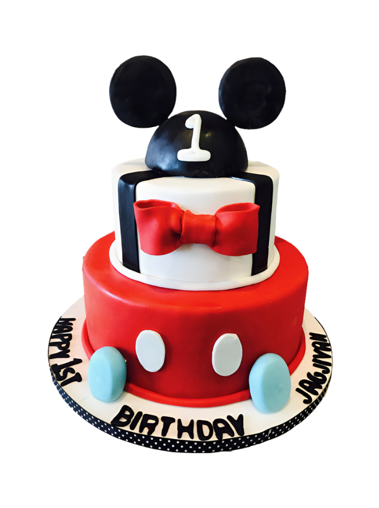 Jag Mickey Tiered Cake