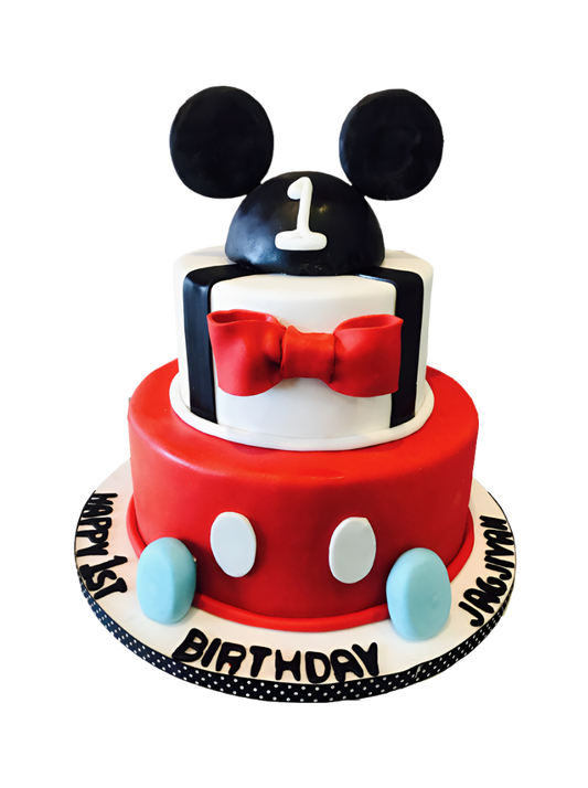 Jag Mickey Tiered Cake