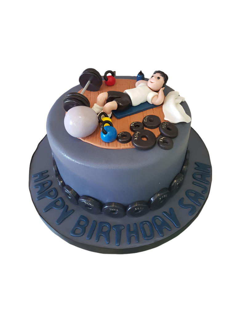 Gym Themed Cake