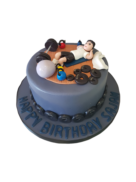 Gym Themed Cake