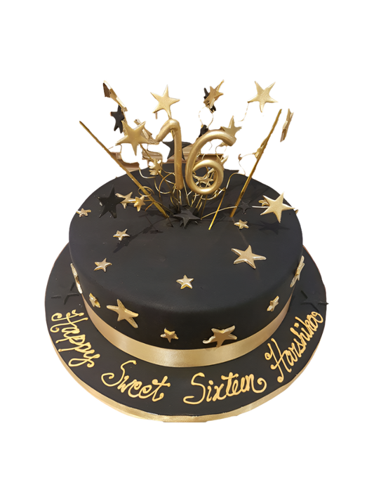 Harshika Sweet Sixteen Cake