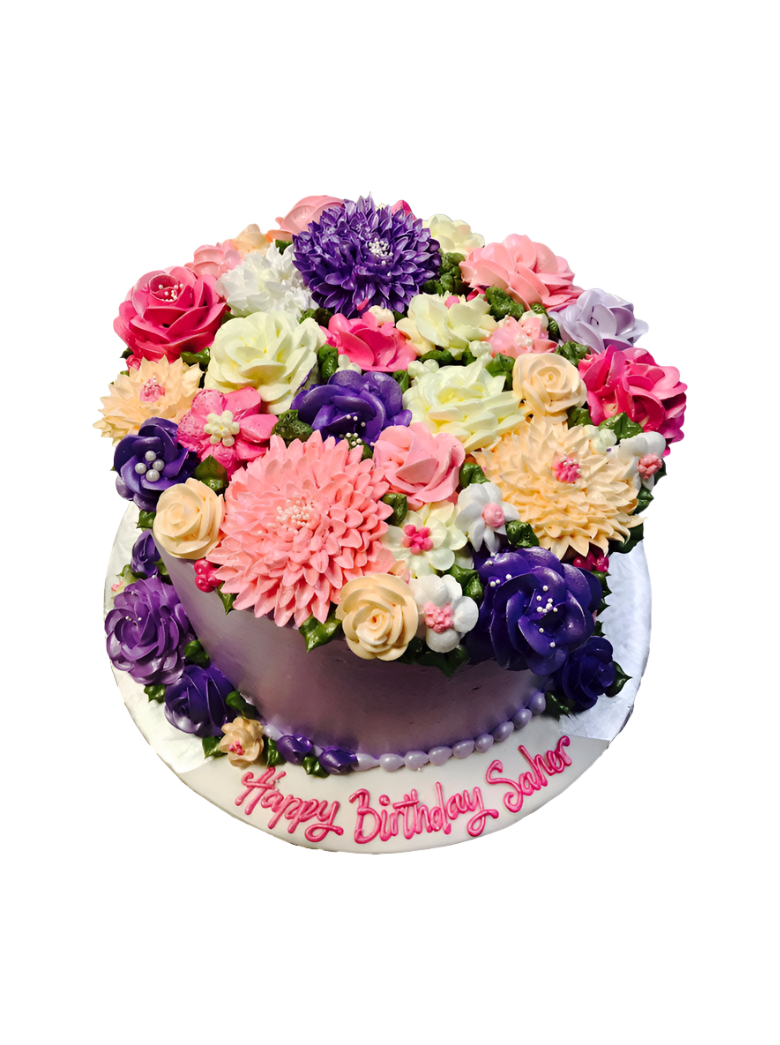 Saher Flower Cake