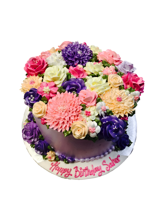 Saher Flower Cake