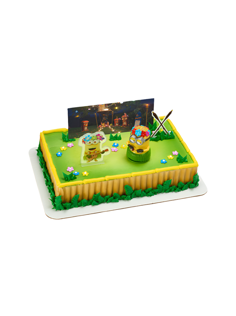Despicable Me 3 Hula Party Cake