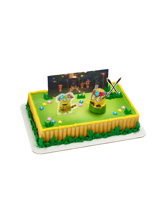 Despicable Me 3 Hula Party Cake