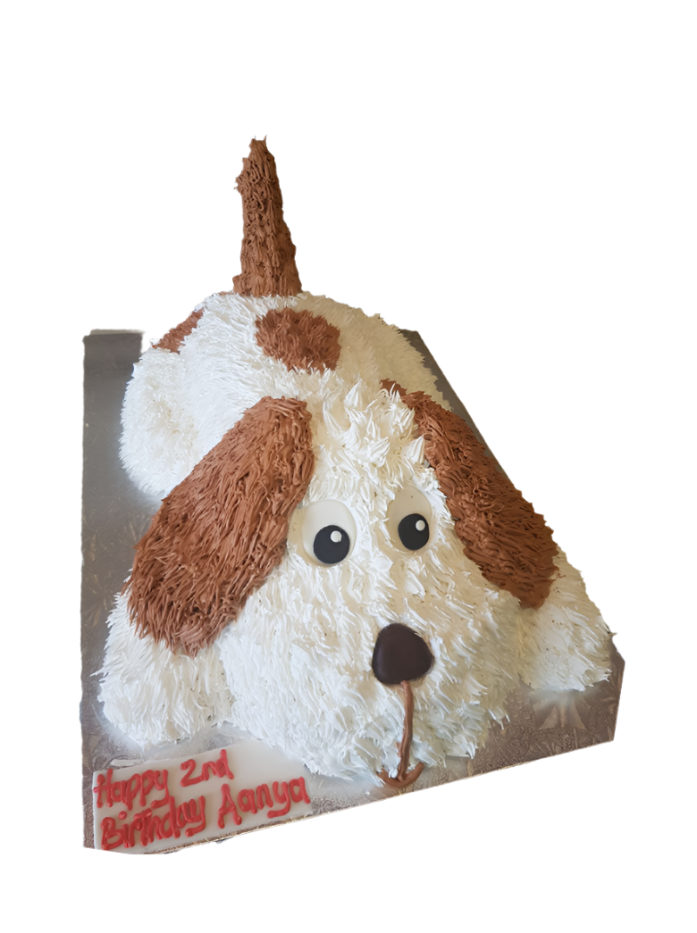 3D Dog Cake