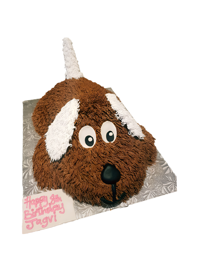 3D Dog Cake