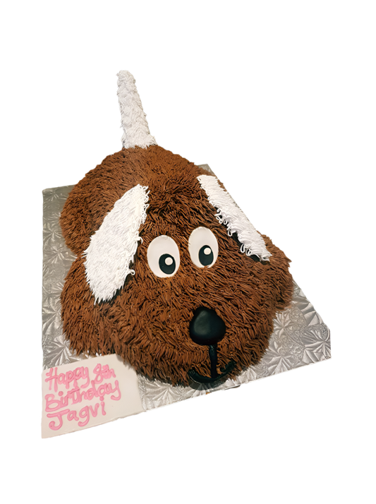 3D Dog Cake