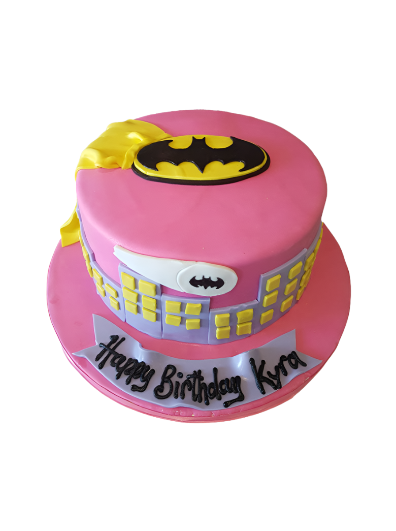 Supergirl Fondant Cake