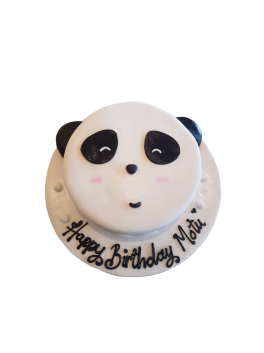 Panda Fondant Cake