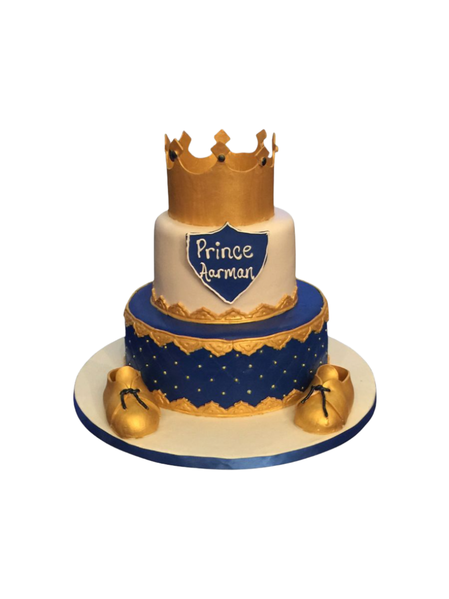 Prince Aarman Crown Cake