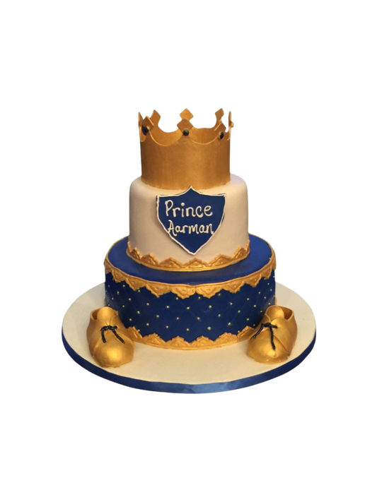 Prince Aarman Crown Cake