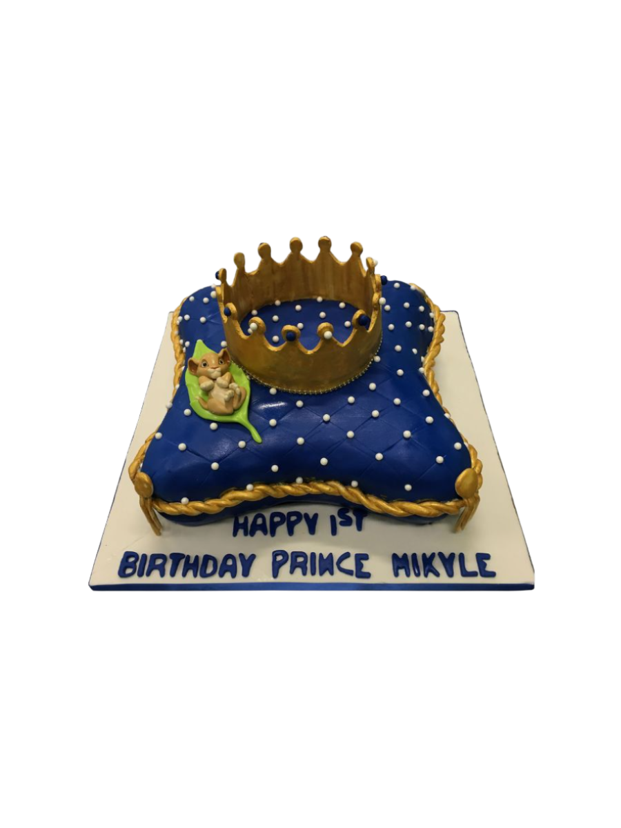 Prince Mikyle Crown Cake