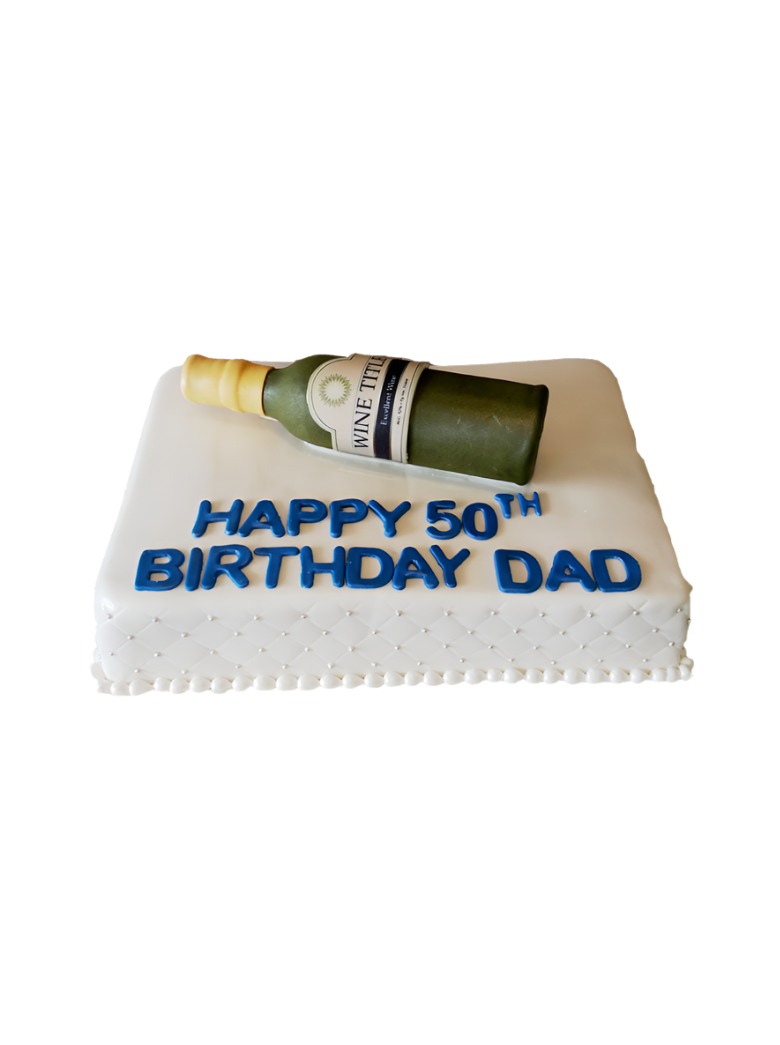 Wine Bottle Cake