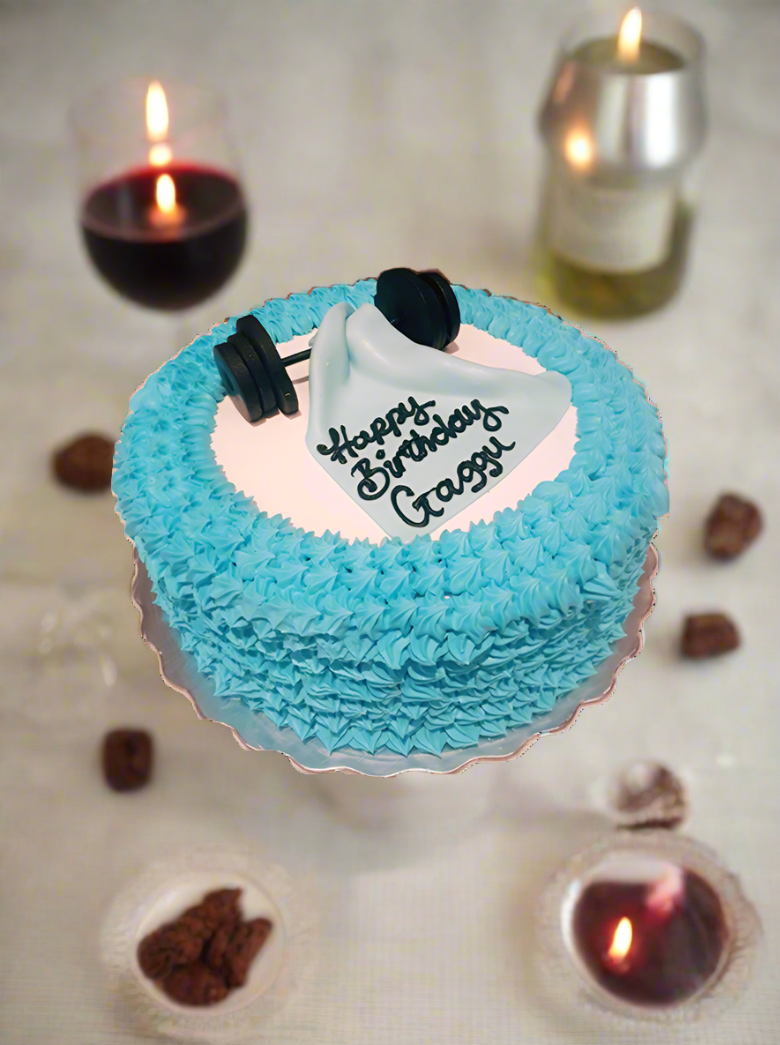The Dumbbell Cake