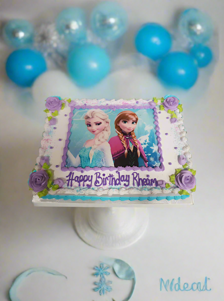 Frozen Photo Cake