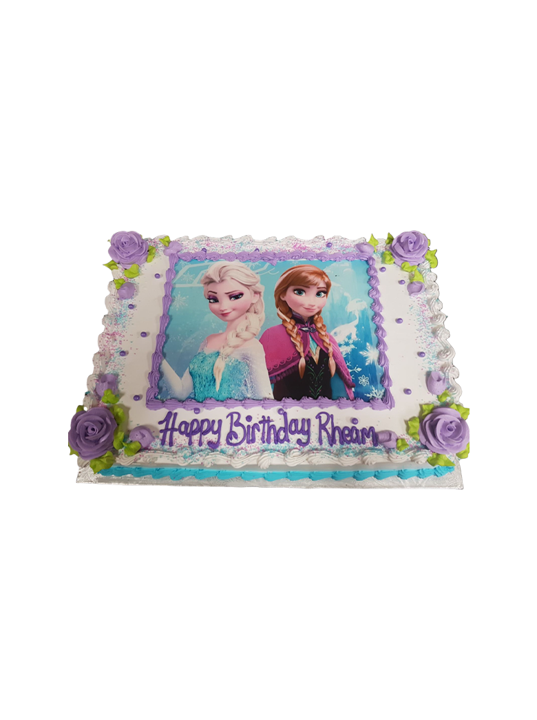 Frozen Photo Cake