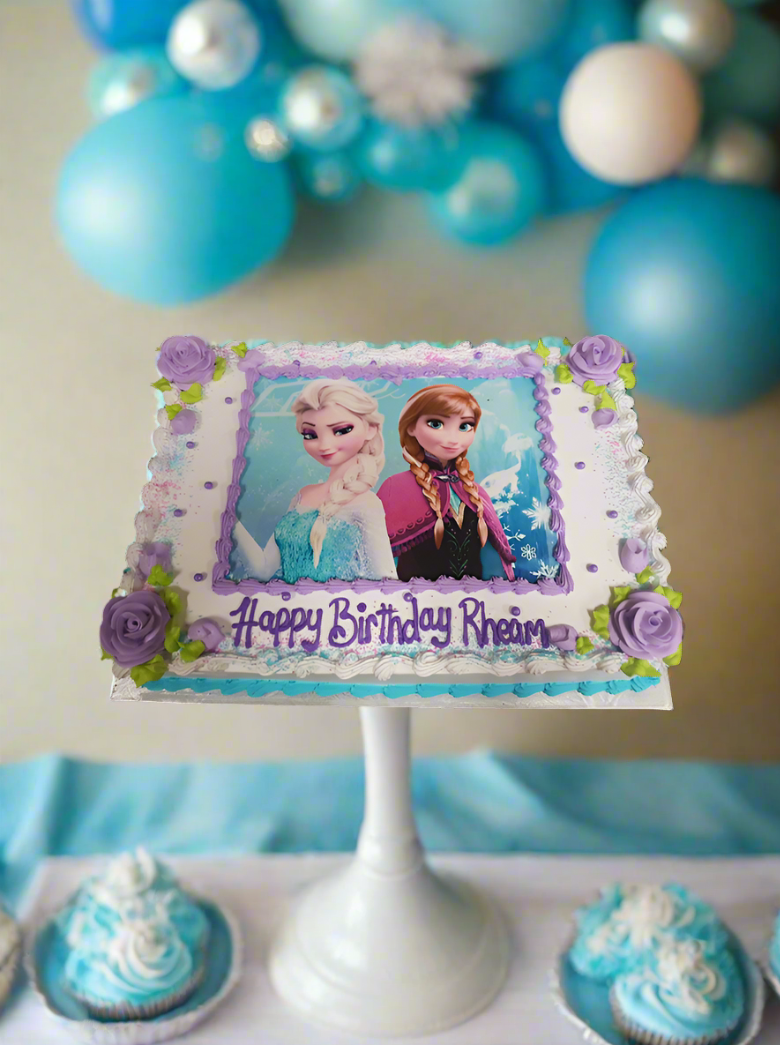 Frozen Photo Cake