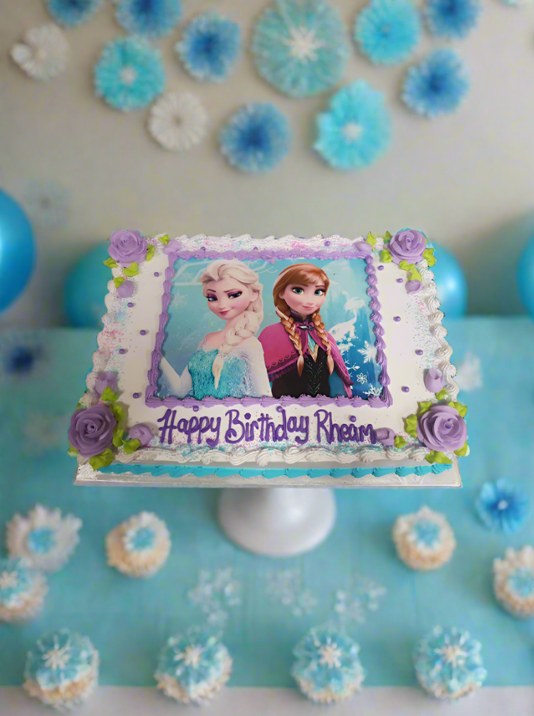 Frozen Photo Cake