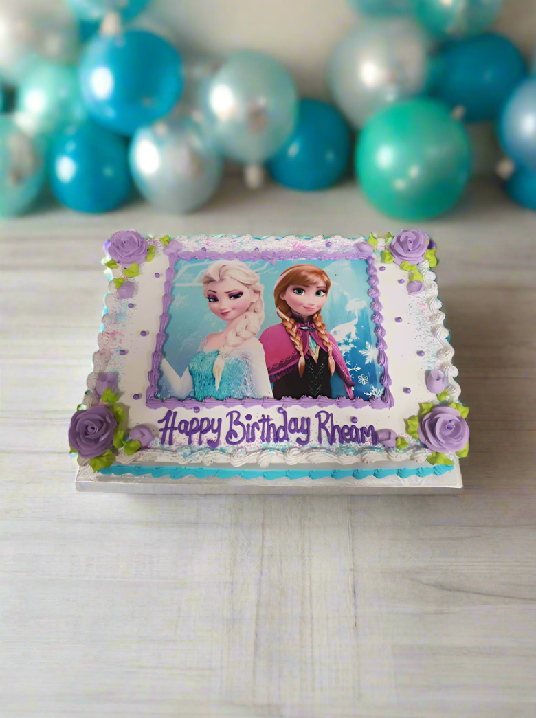 Frozen Photo Cake