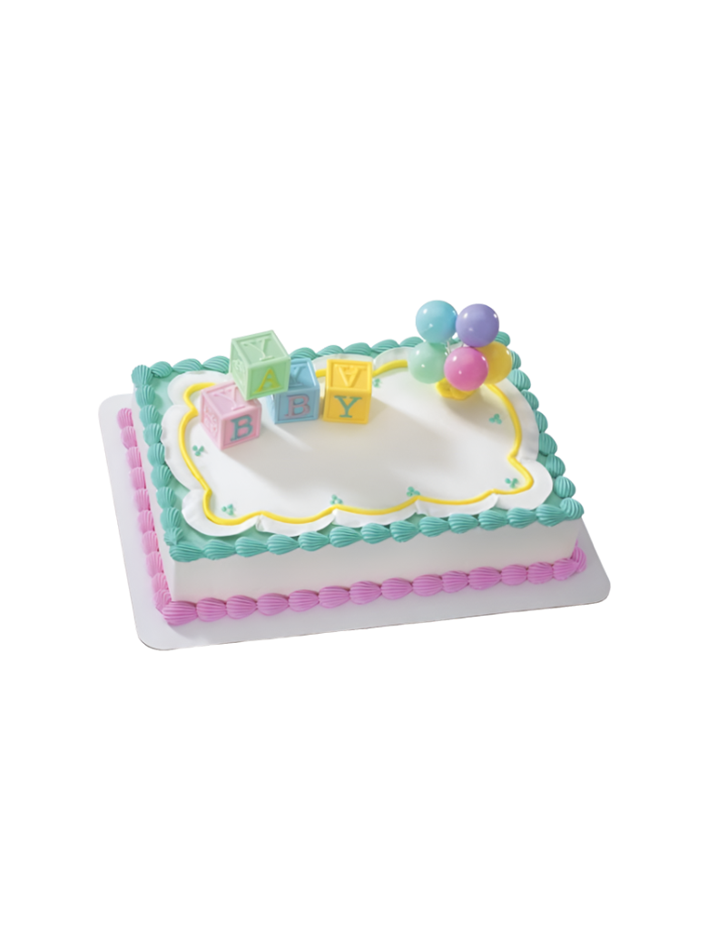 Treesa Baby Block Baby Shower Cake