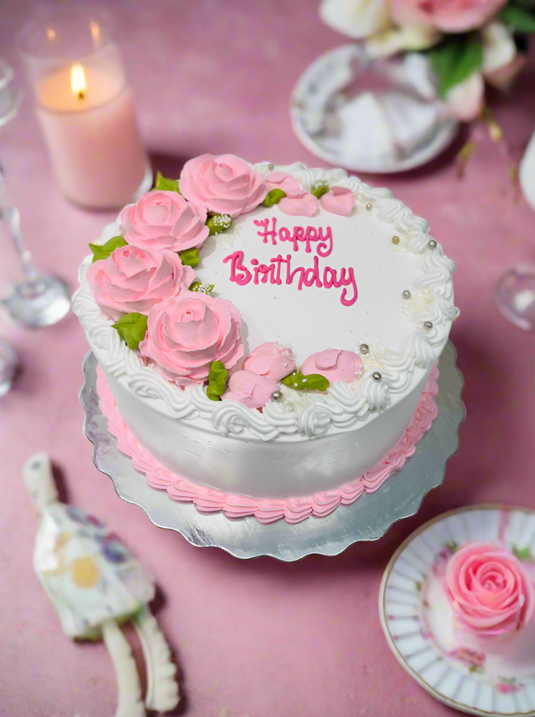Basic Flower Cake