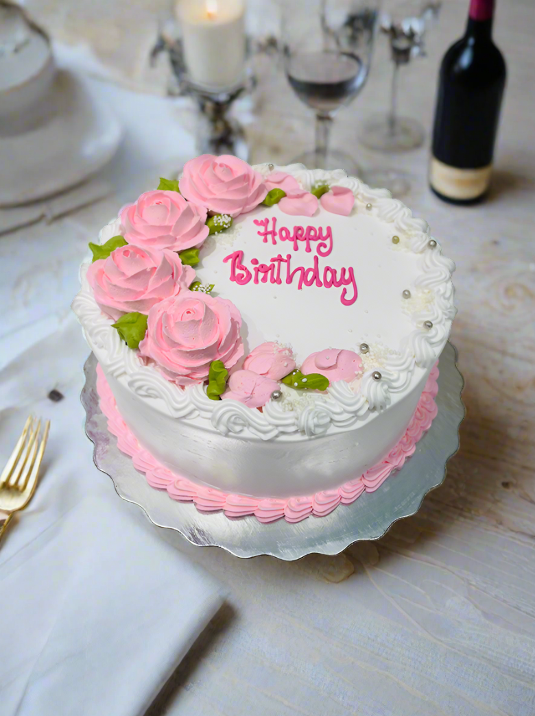 Basic Flower Cake