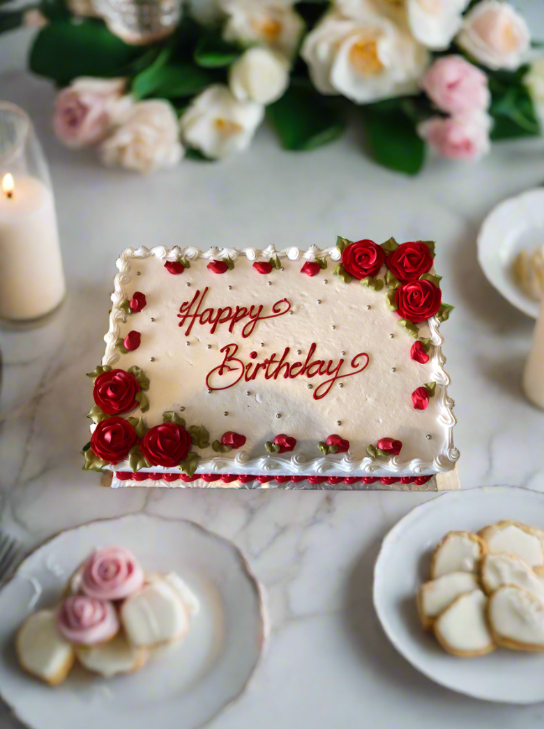 Basic Flower Cake