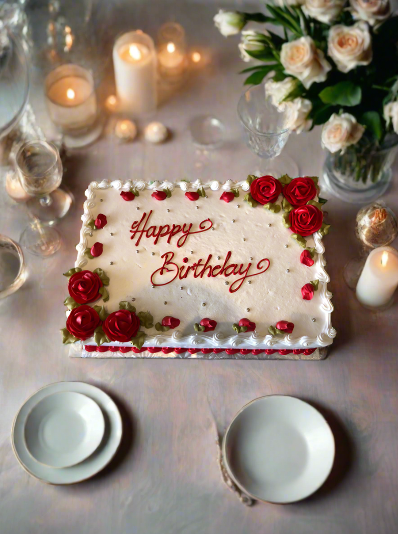 Basic Flower Cake