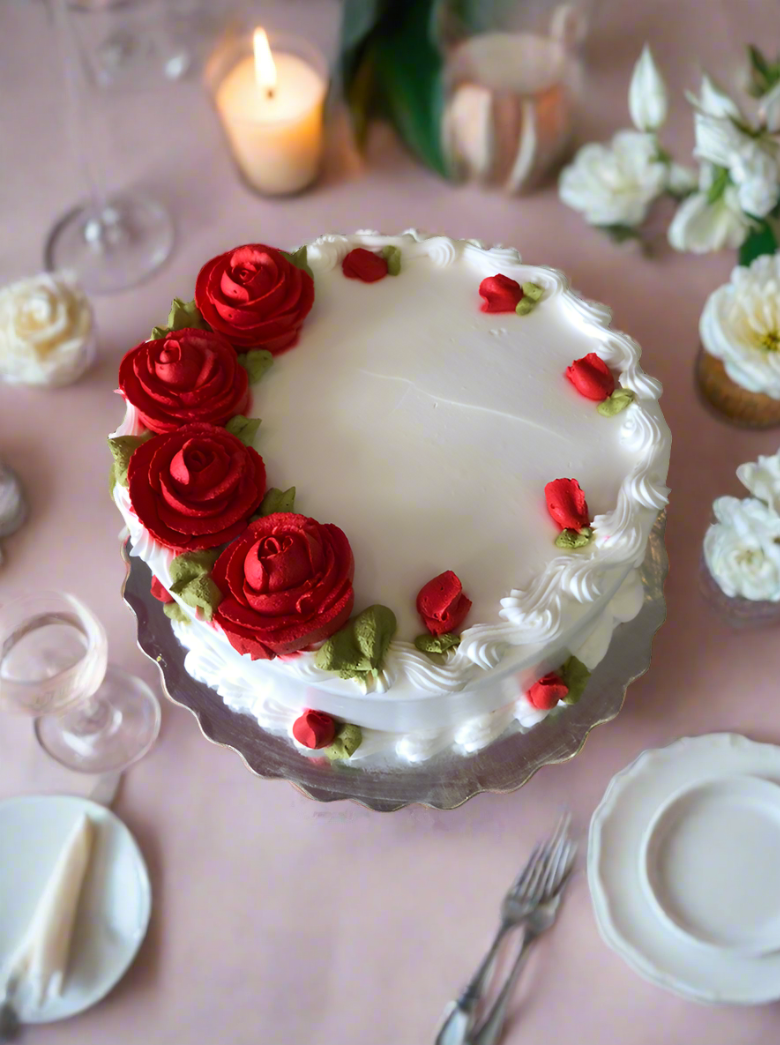 Basic Flower Cake