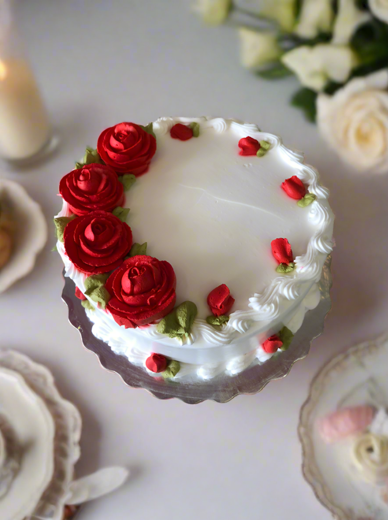 Basic Flower Cake