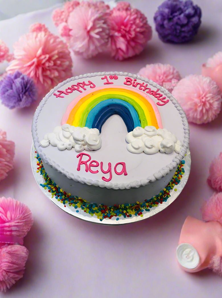 Reya Rainbow Cake