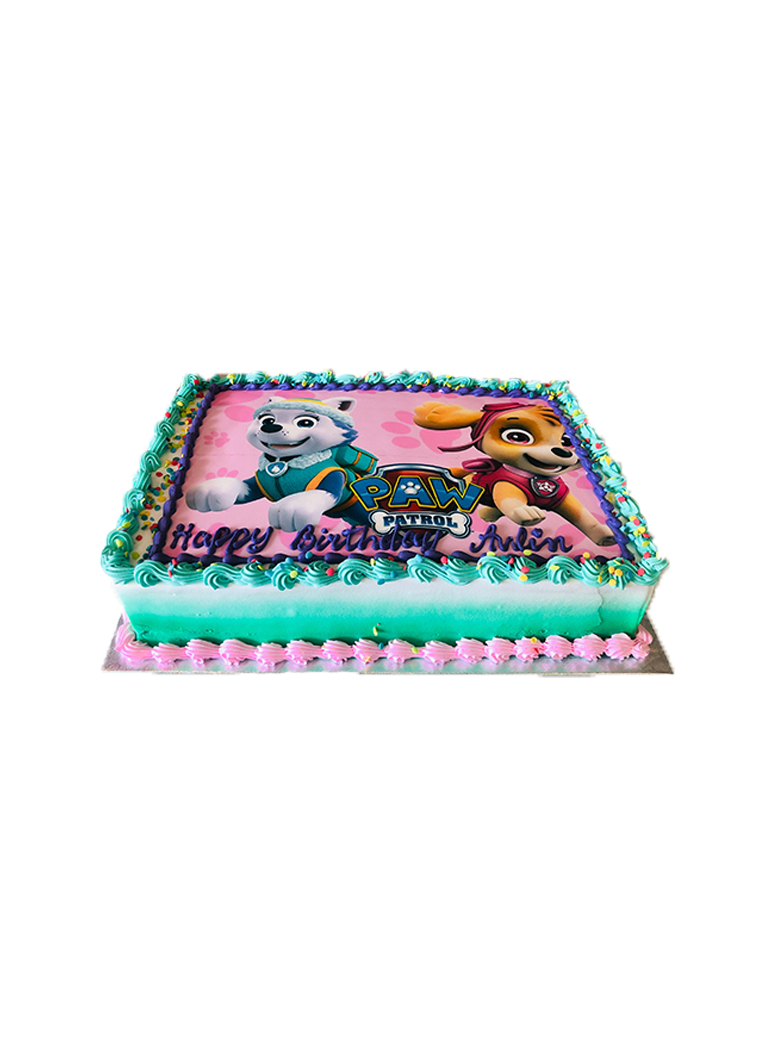 Skye & Everest Paw Patrol Cake