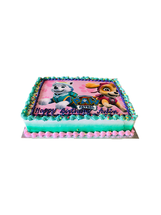 Skye & Everest Paw Patrol Cake