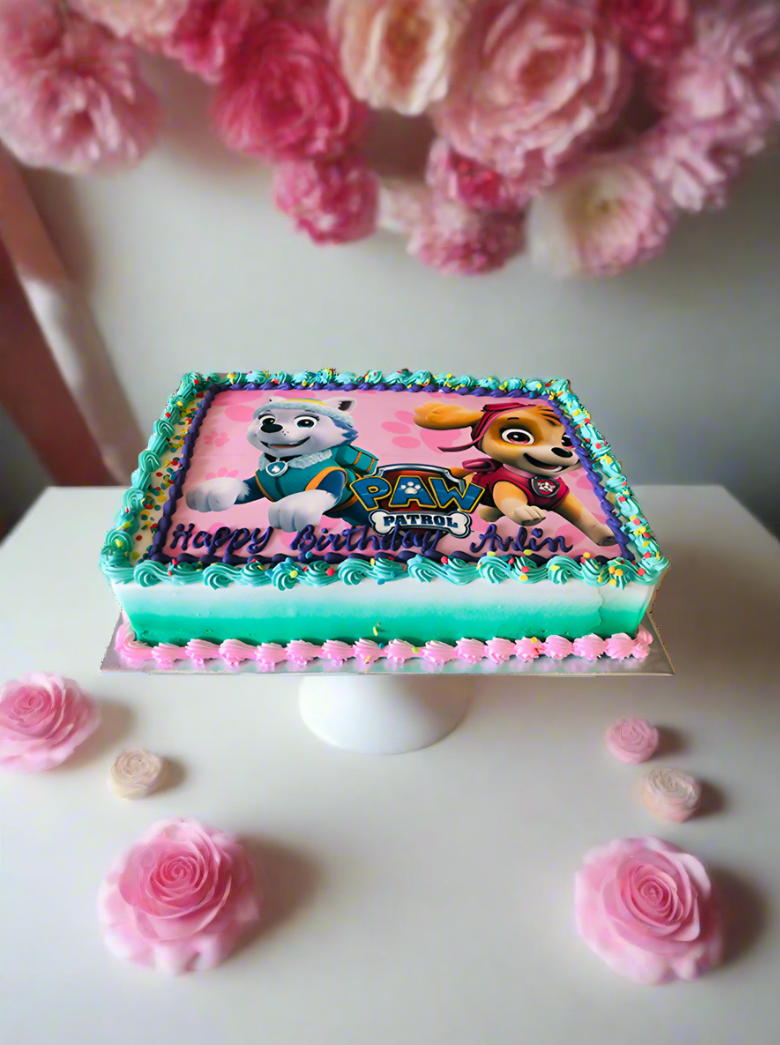 Skye & Everest Paw Patrol Cake