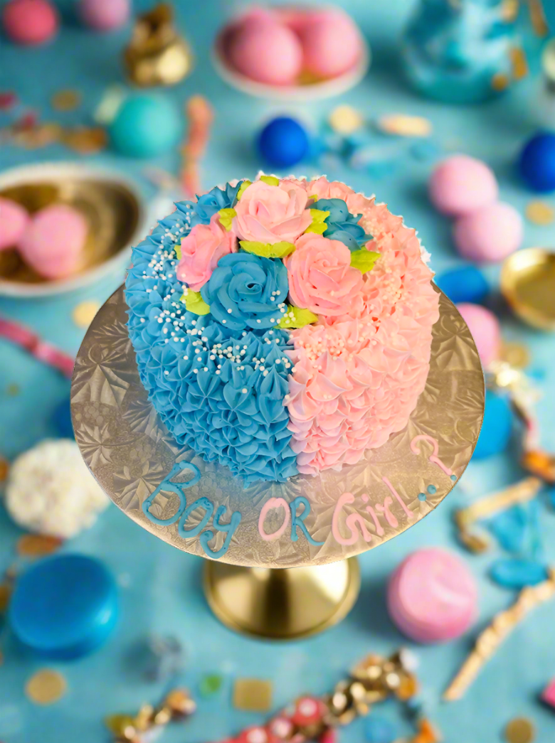 Boy Or Girl Baby Shower Cake