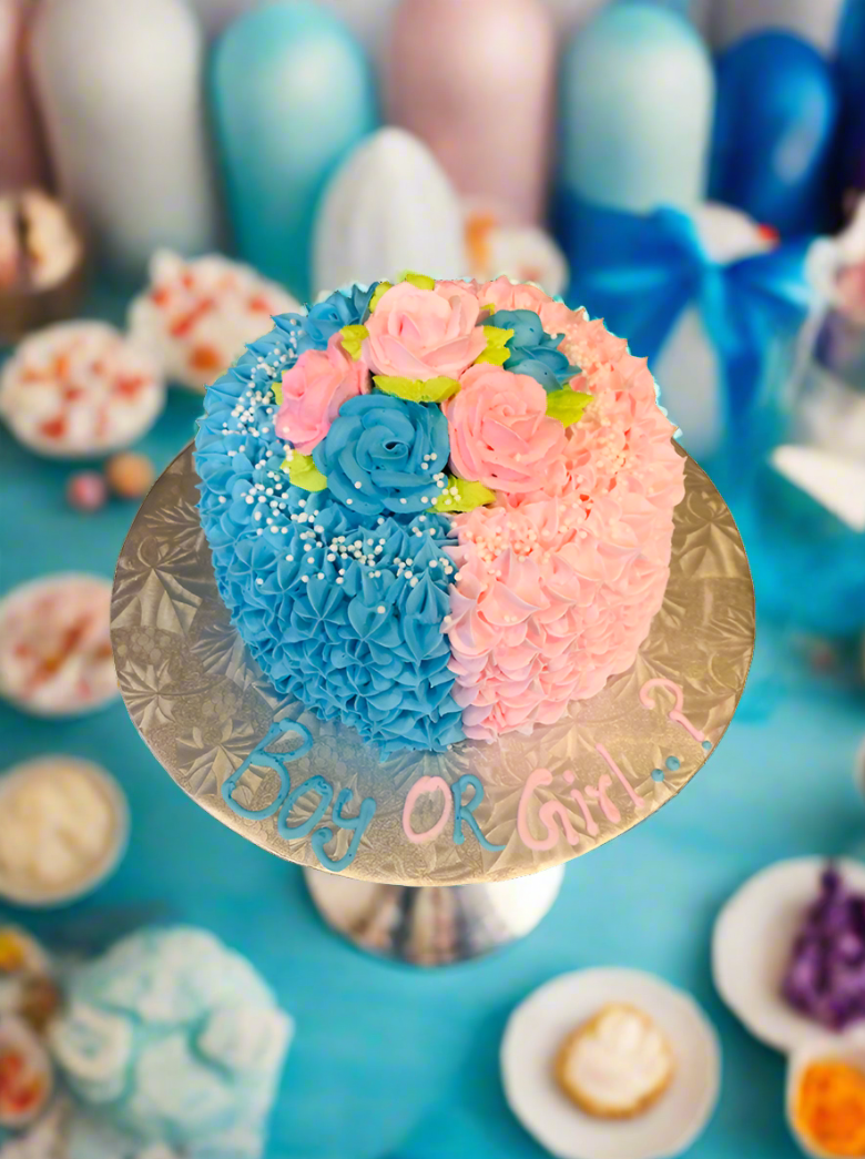Boy Or Girl Baby Shower Cake
