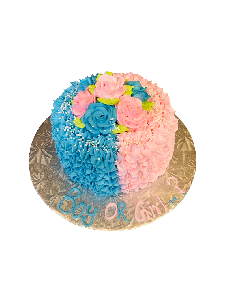 Boy Or Girl Baby Shower Cake