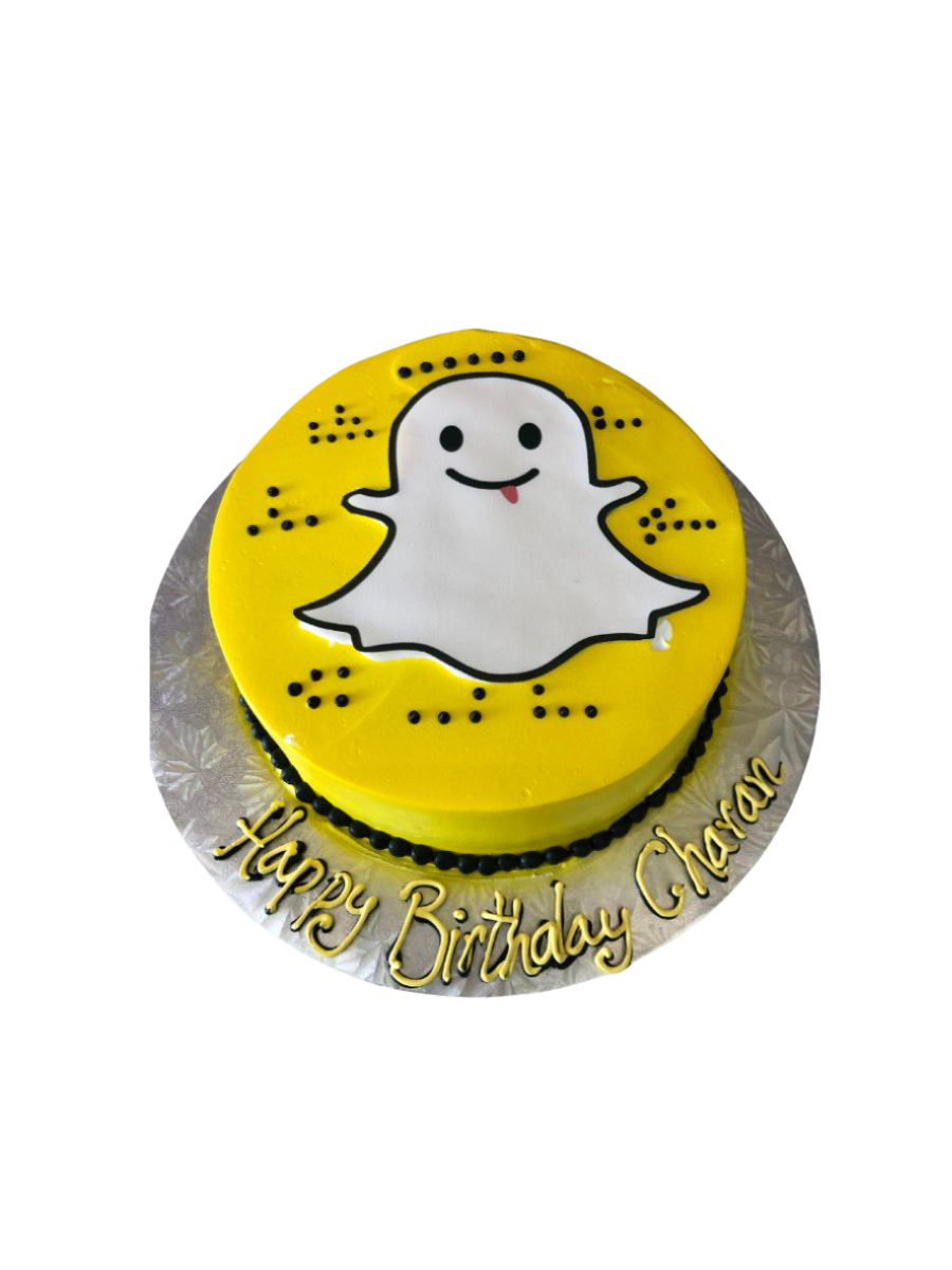 Snapchat Photo Cake