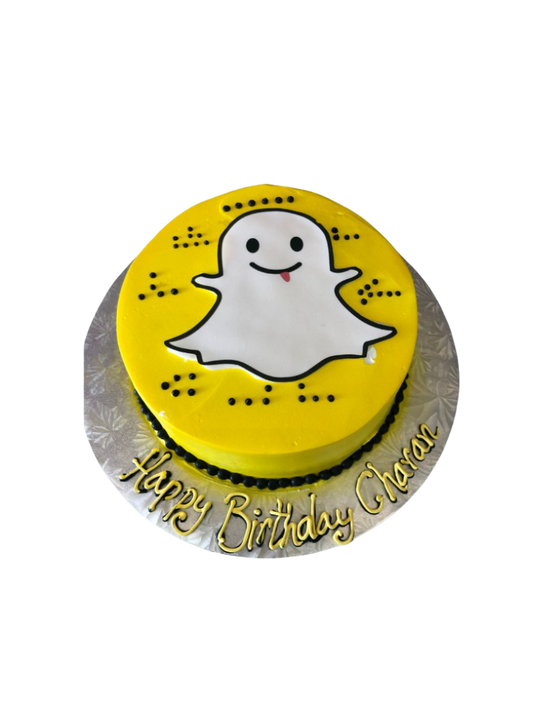 Snapchat Photo Cake