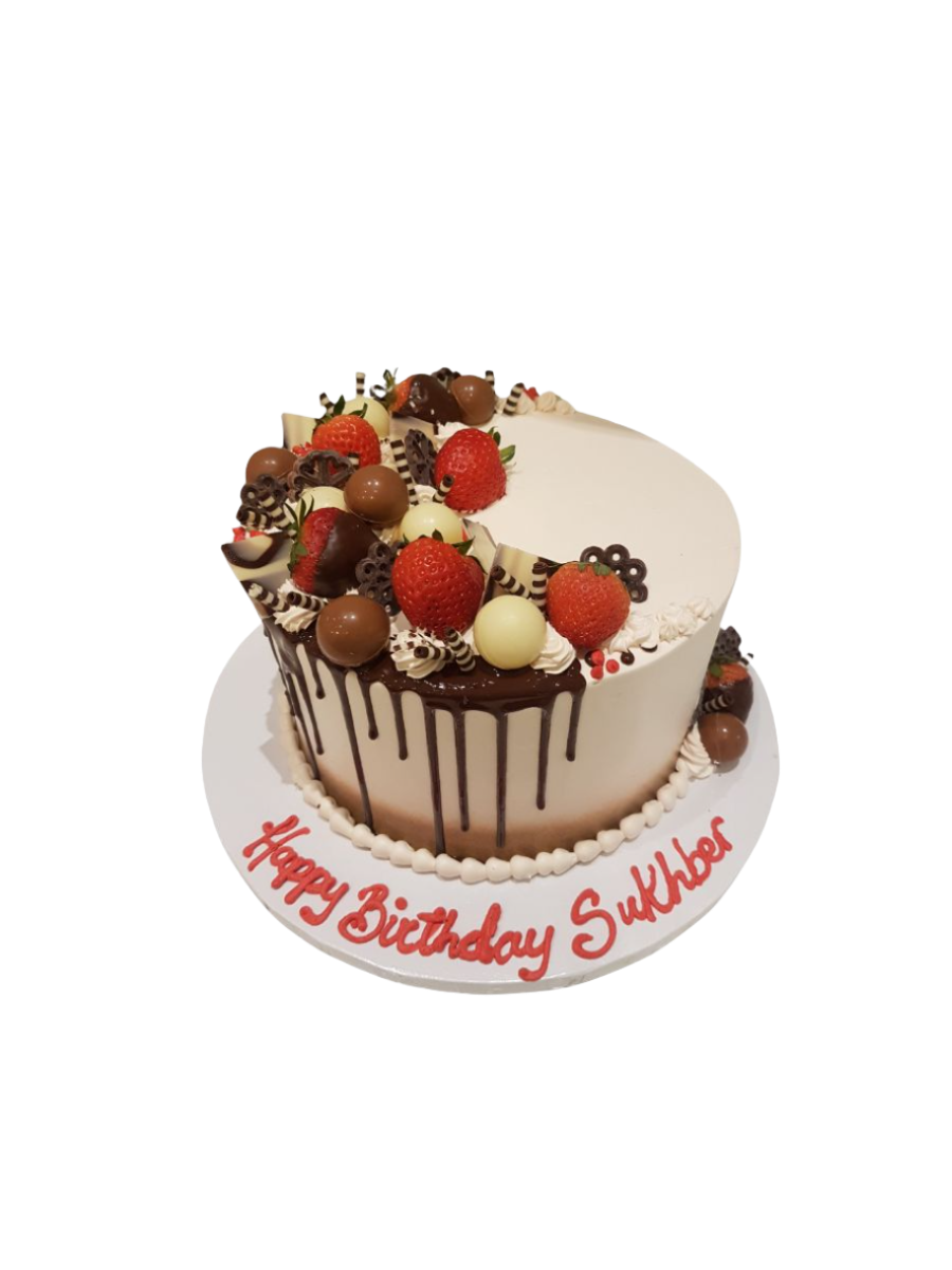 Sukhber Choco Birthday Cake