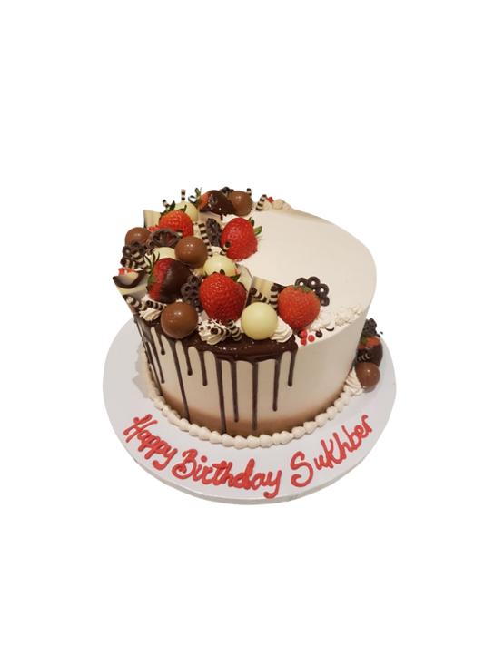 Sukhber Choco Birthday Cake