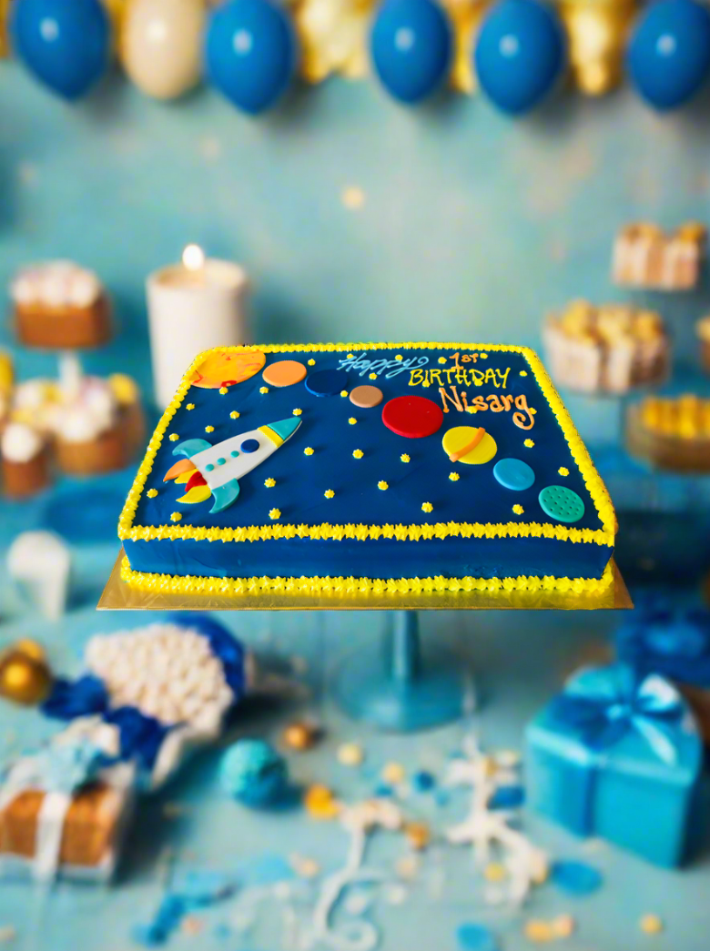 Nisarg Solar System Cake