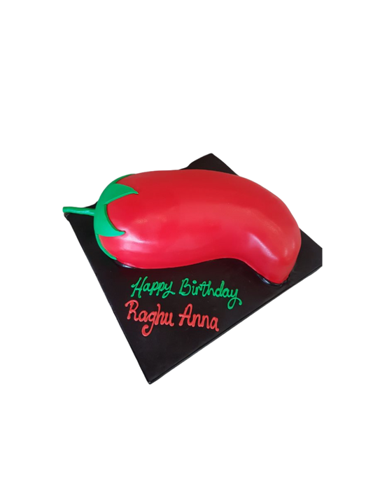 Red Chilly Molded Cake