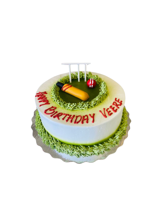 Cricket Birthday Cake
