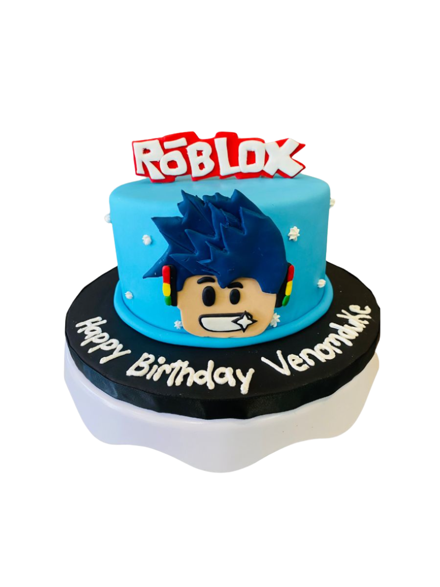 Roblox Fondant Cake