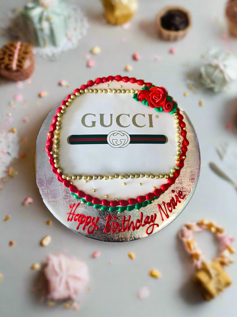Gucci Photo Cake
