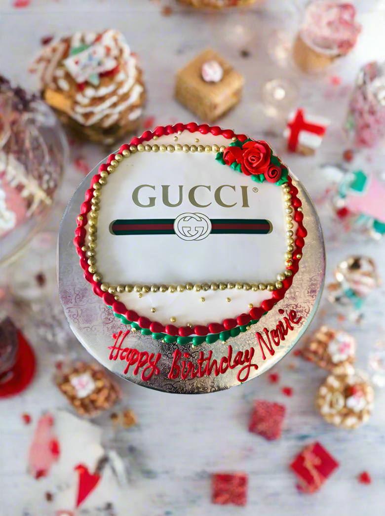 Gucci Photo Cake