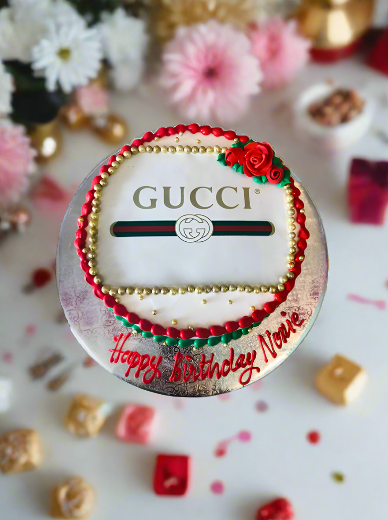 Gucci Photo Cake